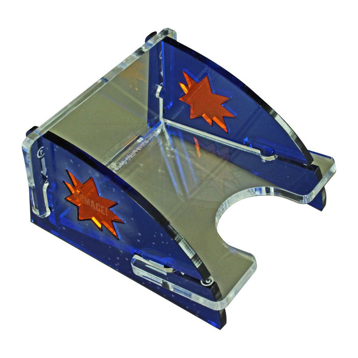 LITKO Space Fighter Themed Mini Sized Card Deck Tray (Short, Holds 40-60 Cards)-Card Deck Tray-LITKO Game Accessories