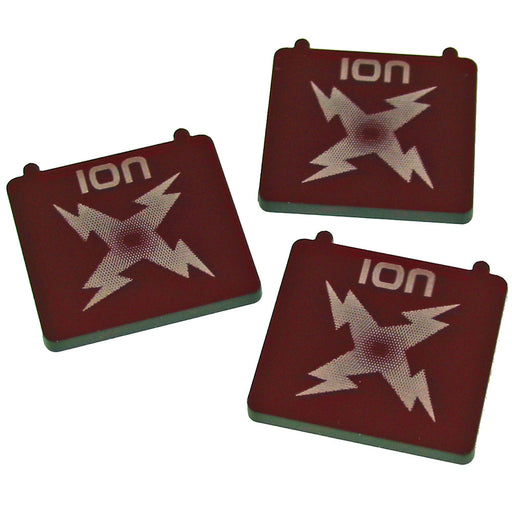 LITKO Ion Bomb Templates Compatible with Star Wars: X-Wing (3)-Movement Gauges-LITKO Game Accessories