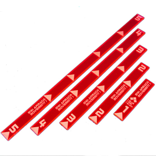 LITKO Range Movement Ruler Set Compatible with Star Watrs Armada