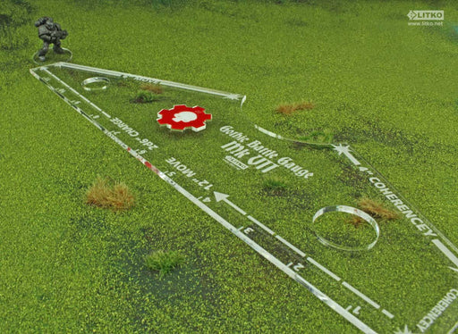 LITKO Gothic Battle Gauge Compatible with Warhammer 7th edition-Movement Gauges-LITKO Game Accessories