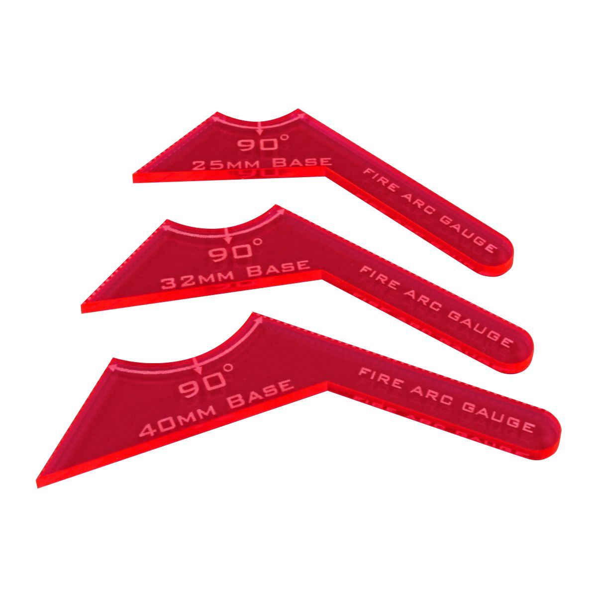 LITKO 90º Fire Arc Gauge Set compatible with Shadow War