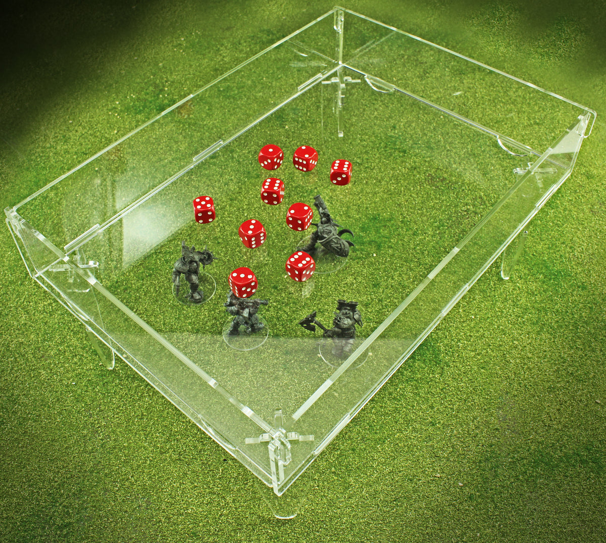 Elevated Dice Tray | Game Organization — LITKO Game Accessories