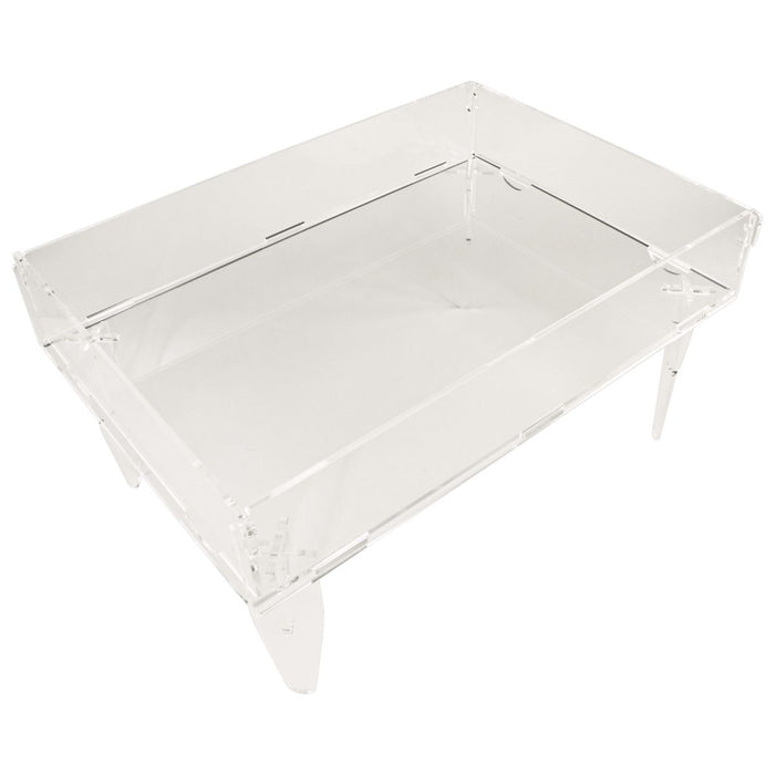 Elevated Dice Tray, Clear-Dice Tower-LITKO Game Accessories