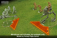 LITKO Fixed Fire Arc Template Set Compatible with Star Wars: Legion, Fluorescent Orange (3)-Movement Gauges-LITKO Game Accessories