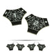 LITKO Space Fighter 2nd Edition Double-Sided Hyperspace Templates, Black (2)-Movement Gauges-LITKO Game Accessories