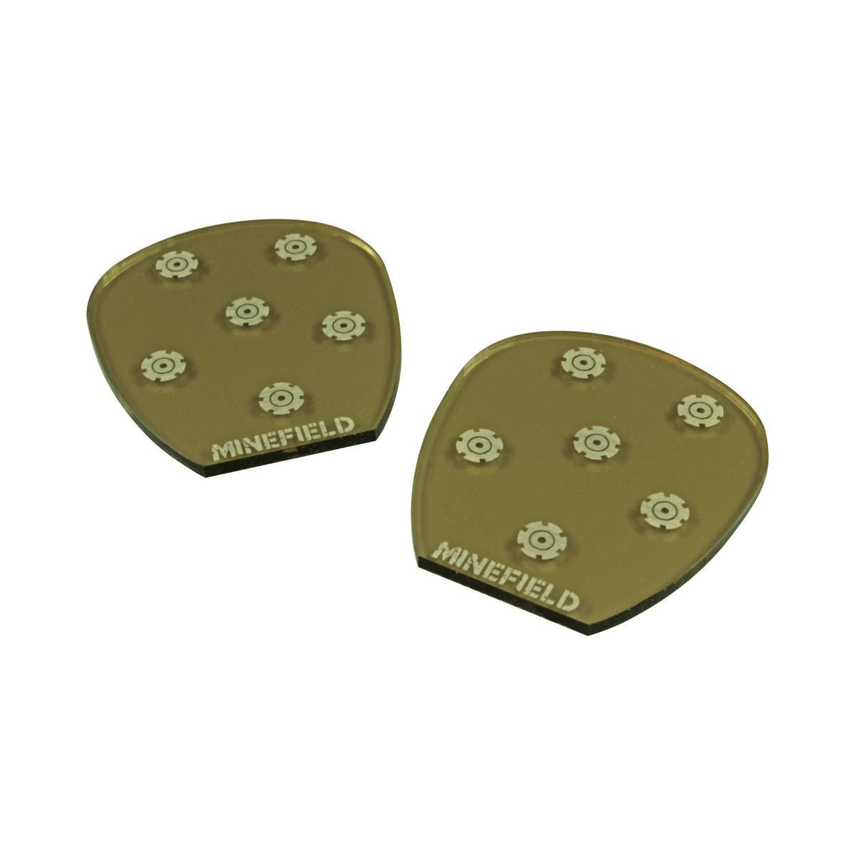 Litko LITKO Minefield Templates | Gaslands | Transparent Bronze — LITKO Game ...