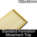 Formation Movement Tray: 100x40mm Standard Tray Kit-Movement Trays-LITKO Game Accessories