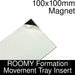 Formation Movement Tray: 100x100mm Magnet Insert for ROOMY Tray - LITKO Game Accessories