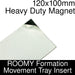 Formation Movement Tray: 120x100mm Heavy Duty Magnet Insert for ROOMY Tray-Movement Trays-LITKO Game Accessories