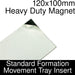 Formation Movement Tray: 120x100mm Heavy Duty Magnet Insert for Standard Tray-Movement Trays-LITKO Game Accessories