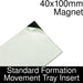 Formation Movement Tray: 40x100mm Magnet Insert for Standard Tray-Movement Trays-LITKO Game Accessories