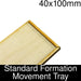 Formation Movement Tray: 40x100mm Standard Tray Kit-Movement Trays-LITKO Game Accessories