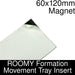 Formation Movement Tray: 60x120mm Magnet Insert for ROOMY Tray-Movement Trays-LITKO Game Accessories