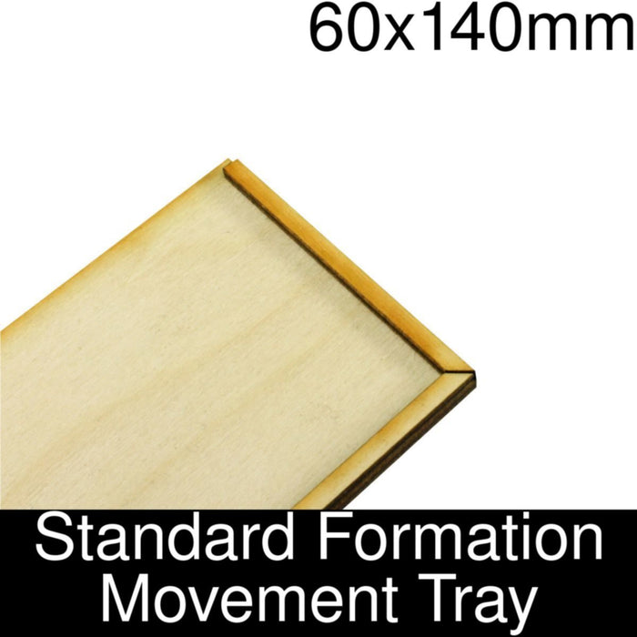Formation Movement Tray: 60x140mm Standard Tray Kit - LITKO Game Accessories