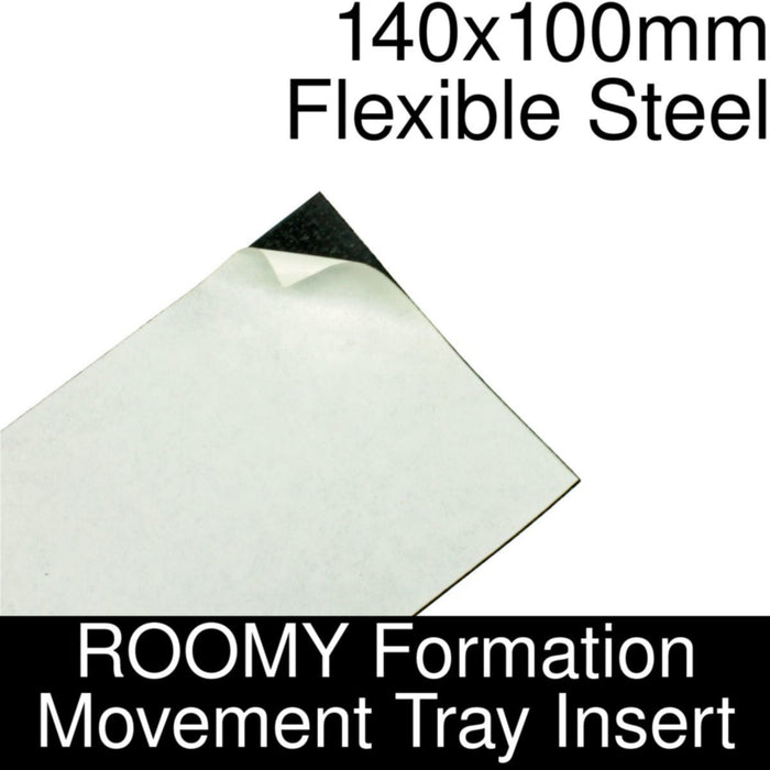 Formation Movement Tray: 140x100mm Flexible Steel Insert for ROOMY Tray-Movement Trays-LITKO Game Accessories