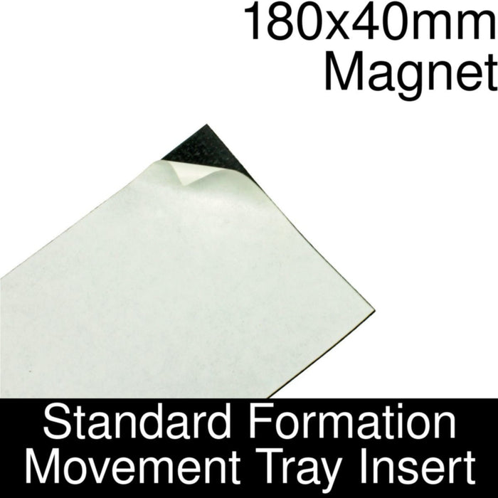 Formation Movement Tray: 180x40mm Magnet Insert for Standard Tray-Movement Trays-LITKO Game Accessories