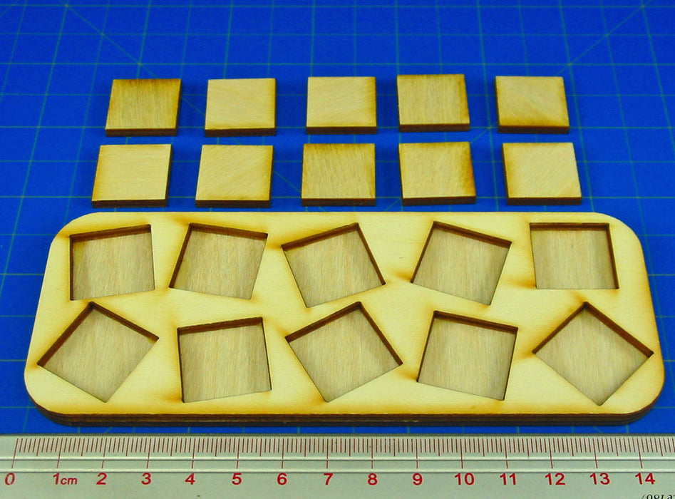 5x2 Formation Skirmish Tray for 20mm Square Bases-Movement Trays-LITKO Game Accessories