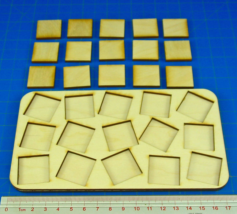 5x3 Formation Skirmish Tray for 25mm Square Bases — LITKO Game Accessories