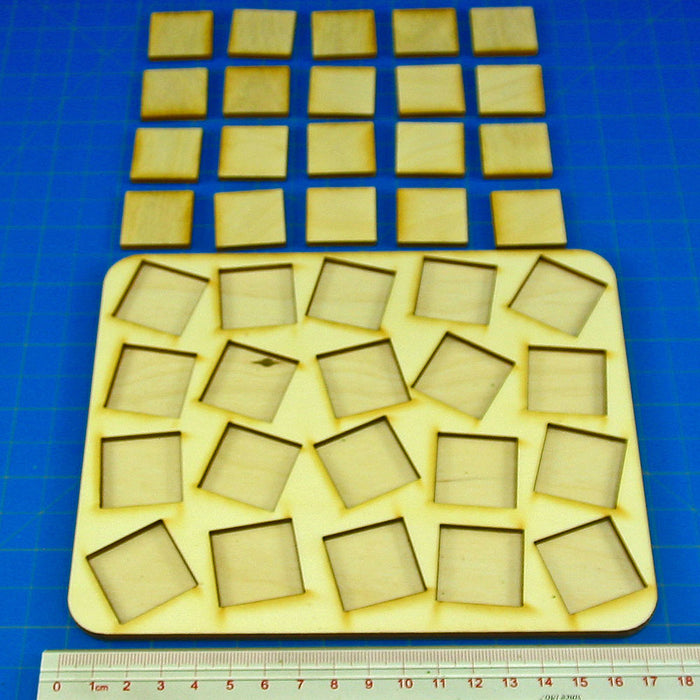 5x4 Formation Skirmish Tray for 25mm Square Bases-Movement Trays-LITKO Game Accessories
