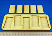 5x1 Formation Skirmish Tray for 25x50mm Rectangular Bases-Movement Trays-LITKO Game Accessories