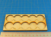 LITKO 5x2 Formation Rank Tray for 25mm Circle Bases - LITKO Game Accessories
