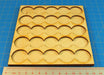 LITKO 5x5 Formation Rank Tray for 25mm Circle Bases-Movement Trays-LITKO Game Accessories