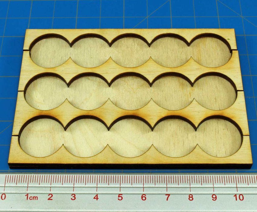 5x3 Formation Rank Tray for 20mm Circle Bases-Movement Trays-LITKO Game Accessories
