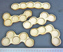 5-Figure 30mm Circle Horde Tray Set (5)-Movement Trays-LITKO Game Accessories