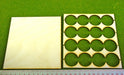 4x4 Formation Rank Tray for 30mm Circle Bases-Movement Trays-LITKO Game Accessories