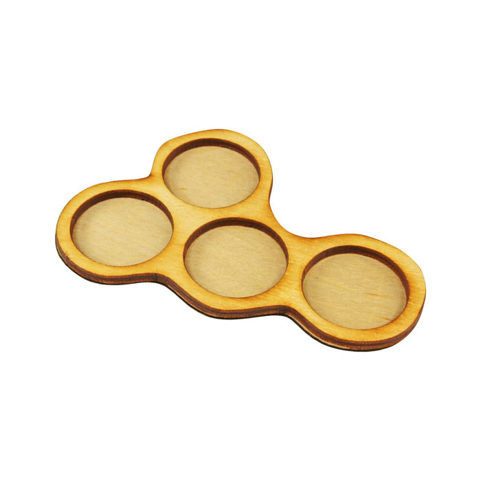 LITKO 4-Figure Horde Tray for 25mm Circle Bases-Movement Trays-LITKO Game Accessories