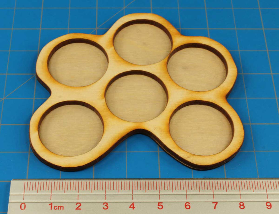LITKO 6-Figure Horde Tray for 25mm Circle Bases-Movement Trays-LITKO Game Accessories