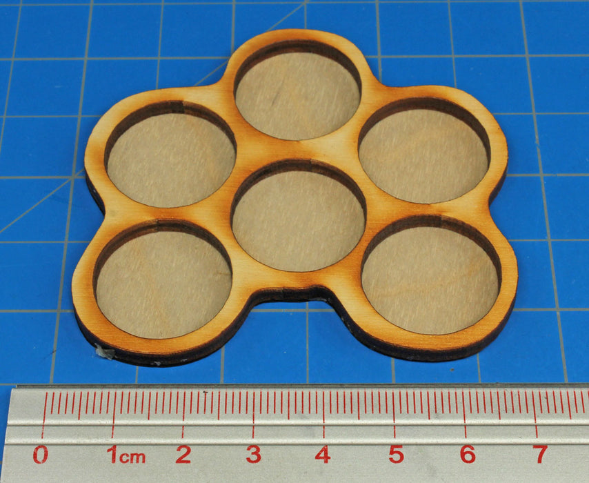 LITKO 6-Figure Horde Tray For 20mm Circle Bases-Movement Trays-LITKO Game Accessories