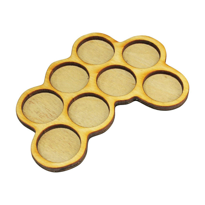 LITKO 8-Figure Horde Tray For 20mm Circle Bases-Movement Trays-LITKO Game Accessories