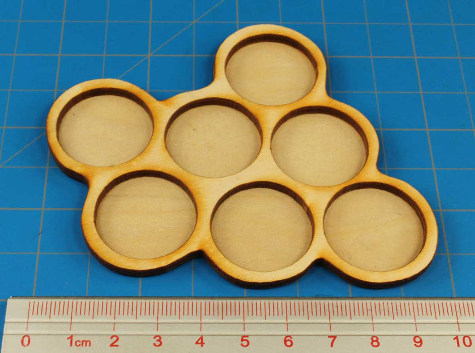 LITKO 7-Figure Horde Tray for 25mm Circle Bases-Movement Trays-LITKO Game Accessories