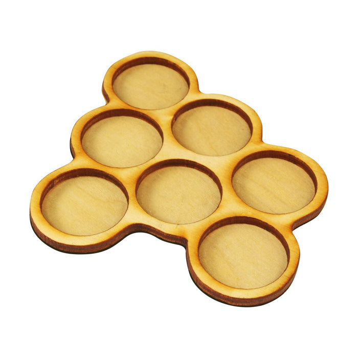 LITKO 7-Figure Horde Tray for 25mm Circle Bases-Movement Trays-LITKO Game Accessories