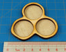 LITKO 3-Figure Horde Tray for 25mm Circle Bases-Movement Trays-LITKO Game Accessories