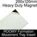 Formation Movement Tray: 200x120mm Heavy Duty Magnet Insert for ROOMY Tray-Movement Trays-LITKO Game Accessories