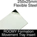 Formation Movement Tray: 250x25mm Flexible Steel Insert for ROOMY Tray-Movement Trays-LITKO Game Accessories