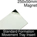 Formation Movement Tray: 250x50mm Magnet Insert for Standard Tray-Movement Trays-LITKO Game Accessories