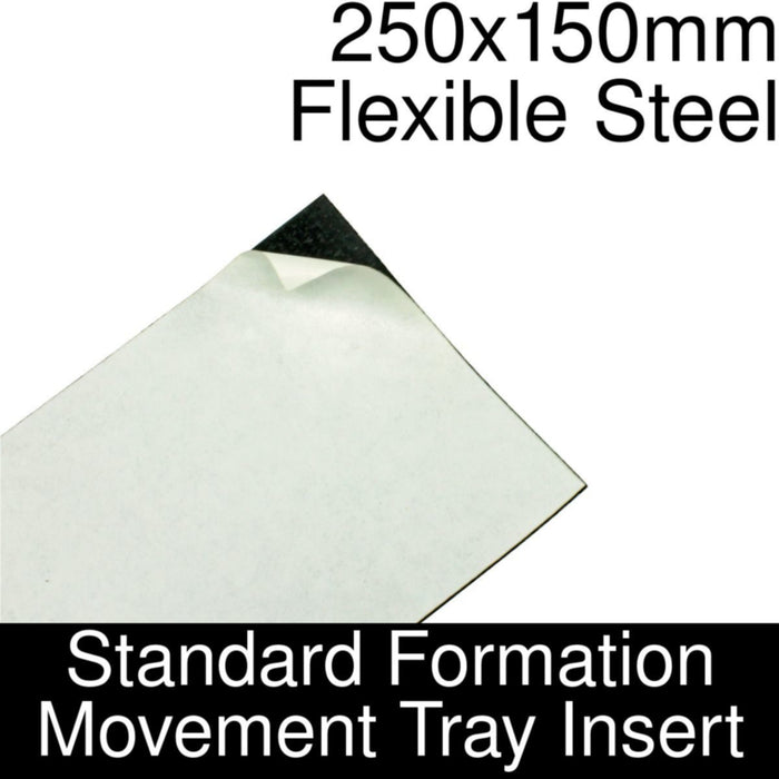 Formation Movement Tray: 250x150mm Flexible Steel Insert for Standard Tray - LITKO Game Accessories
