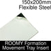 Formation Movement Tray: 150x200mm Flexible Steel Insert for ROOMY Tray-Movement Trays-LITKO Game Accessories
