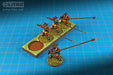 LITKO 4x1 Formation Rank Tray for 25mm Circle Bases-Movement Trays-LITKO Game Accessories