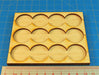 LITKO 4x3 Formation Rank Tray for 25mm Circle Bases-Movement Trays-LITKO Game Accessories