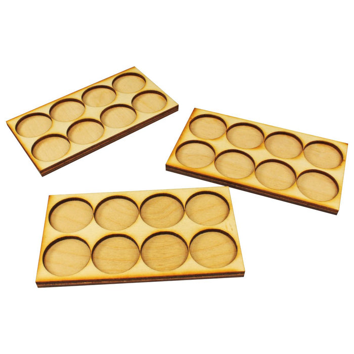 LITKO Ring War Unit Tray for 25mm Circle Bases, Compatible with War of the Ring (3)-Movement Trays-LITKO Game Accessories