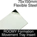 Formation Movement Tray: 75x150mm Flexible Steel Insert for ROOMY Tray-Movement Trays-LITKO Game Accessories