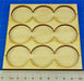 3x3 Formation Rank Tray for 32mm Circle Bases-Movement Trays-LITKO Game Accessories