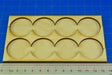 4x2 Formation Rank Tray for 32mm Circle Bases-Movement Trays-LITKO Game Accessories
