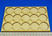 5x3 Formation Rank Tray for 32mm Circle Bases-Movement Trays-LITKO Game Accessories