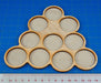 10-Figure 32mm Circle Horde Tray-Movement Trays-LITKO Game Accessories