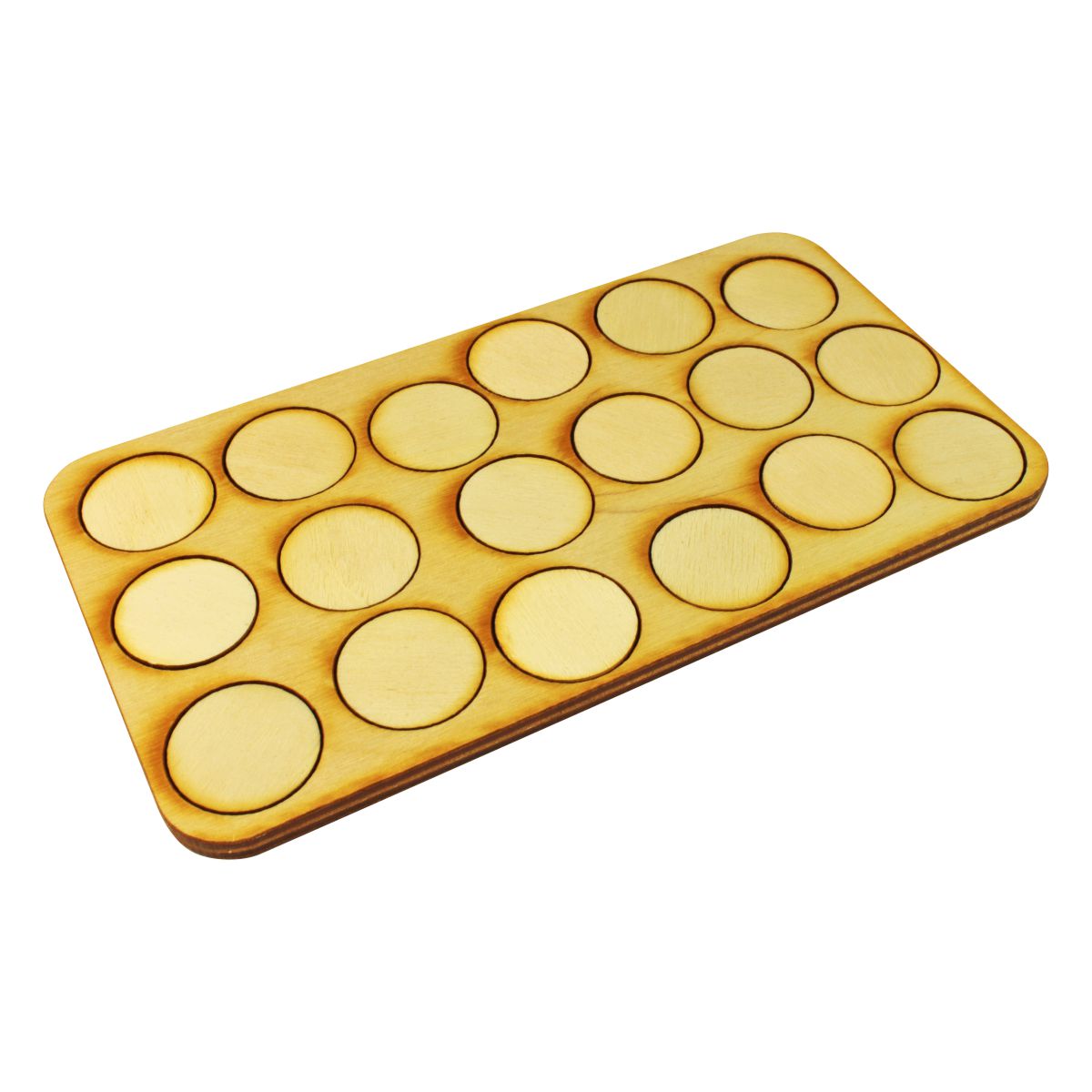 LITKO 6x3 Formation Skirmish Tray for 25mm Circle Bases-Movement Trays-LITKO Game Accessories
